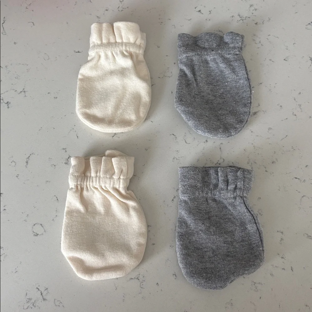Baby Mittens- Set of 4
